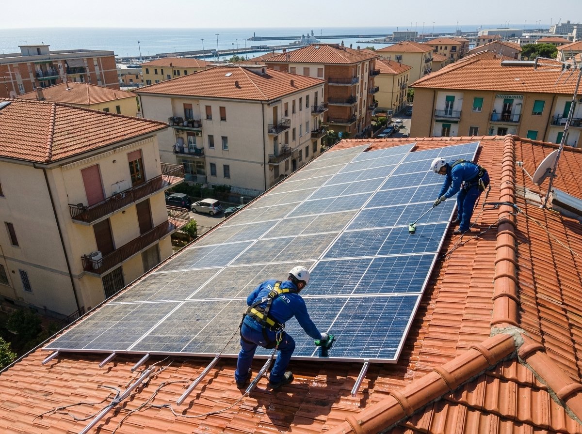 Pulizia pannelli fotovoltaici in Provincia di Livorno